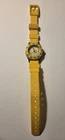 Vintage Timex F1 Huer Formula Style Watch Yellow Rare Colorful Yellow