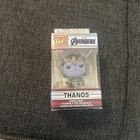 Funko Pocket Pop  Marvel  Avenger Thanos Keychain Bobble Head Figure AUTHENTIC =