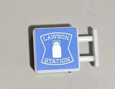 Japanese Konbini Light Up Sign -  Lawson Station Fridge Magnet Japan Ornament 