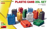 1:24 Miniart Accessories Set Plastic Cans 20L Kit MA24013 Modellbau
