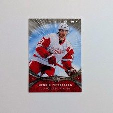 HENRIK ZETTERBERG - 2007-08 Upper Deck Ovation Hockey Card - Card #181