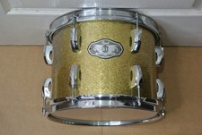 🥁PEARL VISION SERIES 10" TOM in ARGENTO SCINTILLANTE (SBIADITO) per LA TUA BATTERIA! L482