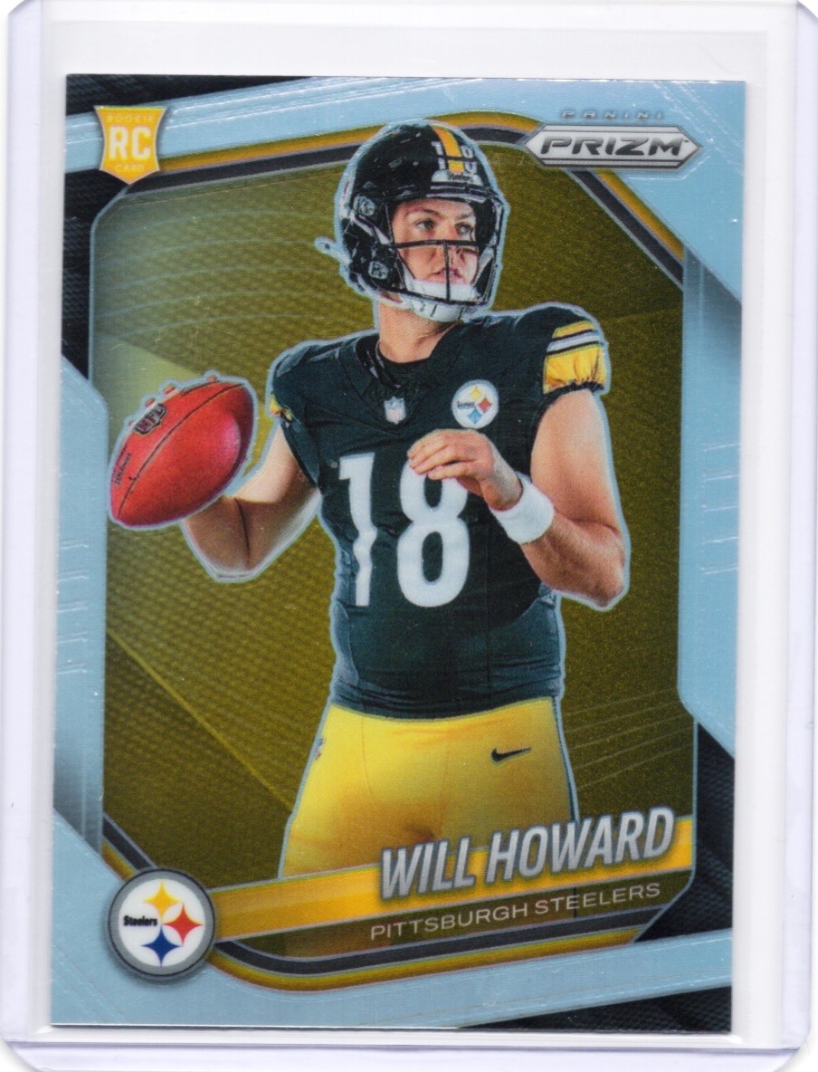 2025 Panini Prizm - Rookie Variation Will Howard #435 Silver Prizm (RC)