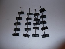 20 Trex Hideaway Universal Hidden Fasteners Black +Preset Stainless Steel Screws