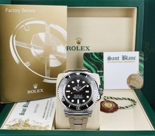ROLEX Stainless Steel DEEPSEA Sea Dweller Red Hand Mk 1 Dial116660 SANT BLANC