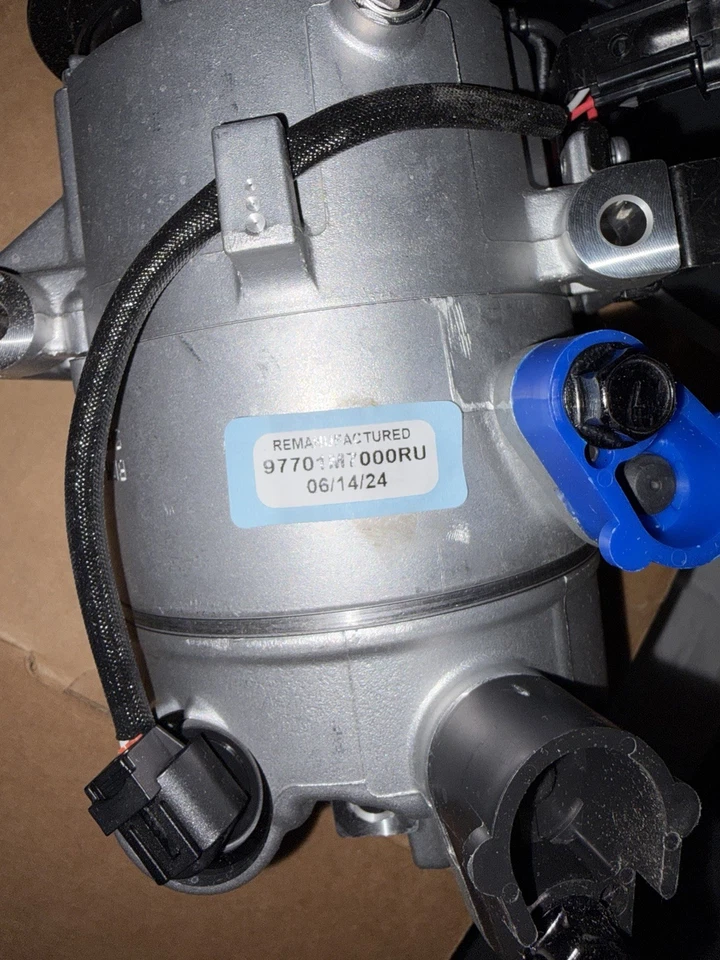 Conjunto de compresor de aire acondicionado Kia Forte 2019-2012 original OEM 97701-M7000 Foto 4 de 4