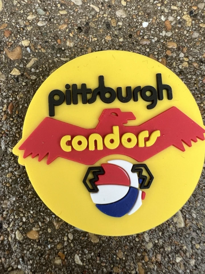 VINTAGE ABA/NBA PITTSBURGH CONDORS RUBBER STANDINGS BOARD FRIDGE MAGNET 2025 NEW - Image 3 of 4