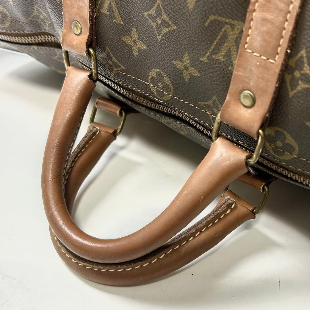 Louis Vuitton Monogram Keepall 50 Boston Bag USA Authentic thumbnail 4