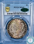 1885 Morgan Dollar PCGS MS65 w/CAC - Unique Neon Tones!!!