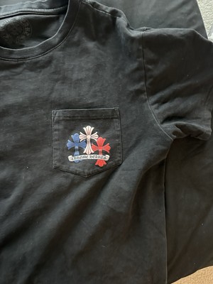 Chrome Hearts Multi-Color Cross Cemetery Long Sleeve Black