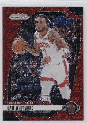 2024-25 Panini Prizm Fast Break Red Prizm 96/100 Cam Whitmore #110 v9t