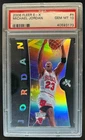 2006-07 Fleer E-X Michael Jordan #4 Bulls PSA 10