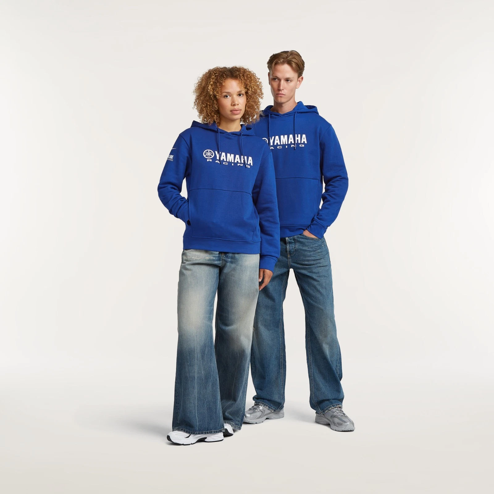 NEW 2026 : Yamaha Paddock Blue Essentials Hoodie Unisex QMB-26PC3-E0