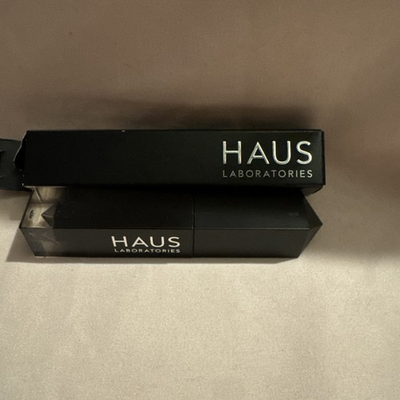 #ad HAUS Laboratories Lady Gaga Risque Brow Lash Sparkle Topper Drama Black Mascara $20.00