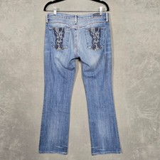 Citizen Of Humanity jeans womens 32x31 Kelly Low Rise Boot Cut emboidered pocket