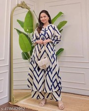 Plus Size PRINTED A-Line Kurta Set for women and Girls daily wear kurta set