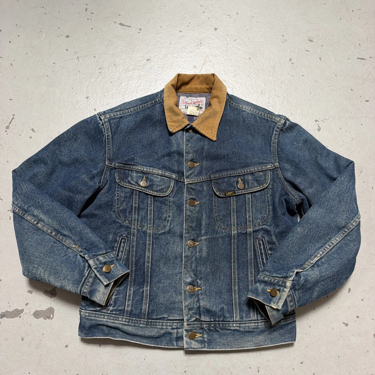 lee storm rider jean jacket products for sale | eBay
