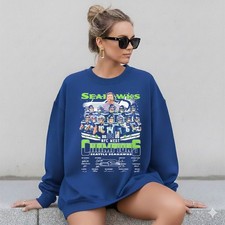 New Seattle Seahawks NFC West Champions 2025 Sweatshirt