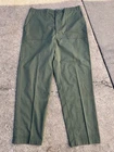 Vintage Vietnam War 60s 70s Chino Khakis Pants Military Army Uniform Green 36 32