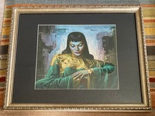 ORIGINAL RARE Tretchikoff Lady From Orient 1969 - Large Framed Vintage Print