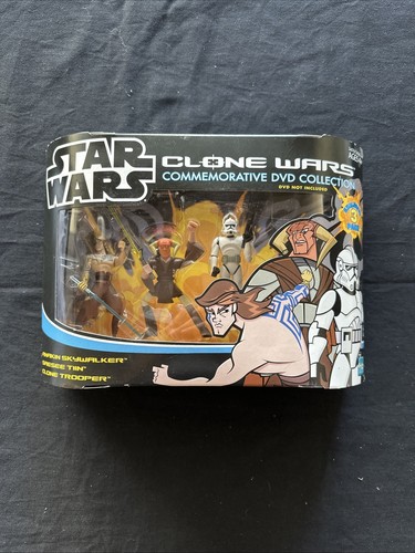 Star Wars Tartakovsky Clone Wars Commemorative DVD Collection 3-Pack New, Sealed