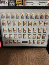 1911-12 C55 Hockey Reprint Tobacco Card Set Framed