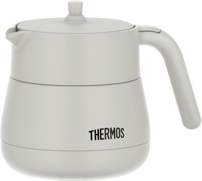 Zojirushi vacuum insulation teapot with strainer 450ml light gray TTE-450 LGY