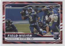 2021 Panini Donruss Elite Field Vision Red 9/99 Russell Wilson #FV3 0m0g