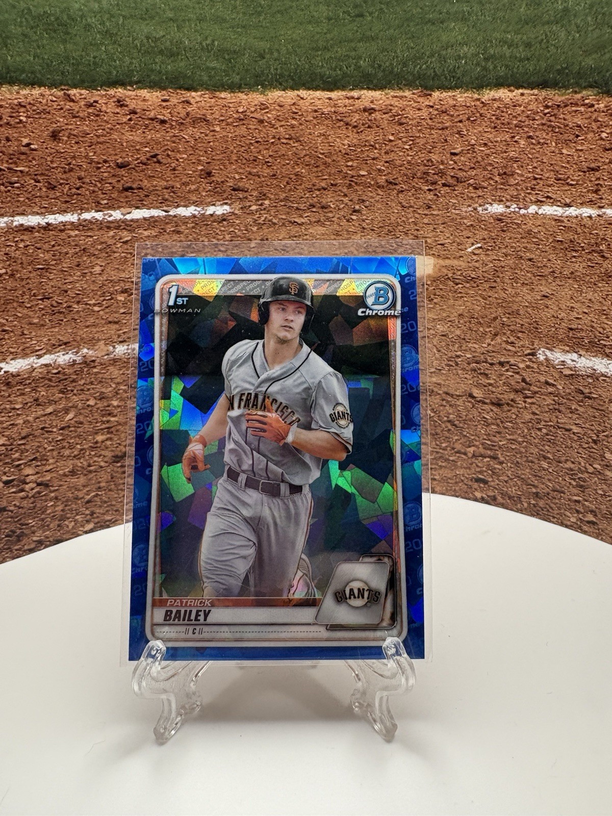 2020 Bowman Chrome Draft Sapphire Edition - Patrick Bailey #BD-146 (RC)