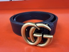 Gucci GG Buckle Belt Size 85cm Fits 27-30 Waist