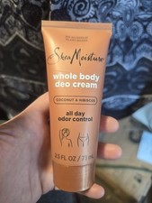 Shea Moisture Whole Body Deo Cream Coconut  Hibiscus Deodorant Aluminum Free
