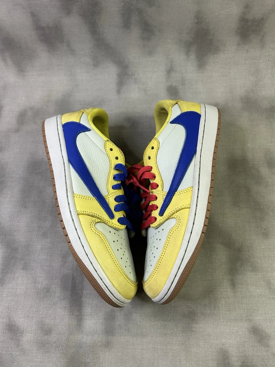Travis Scott x Air Jordan 1 Retro OG SP Low Canary W for sale | eBay