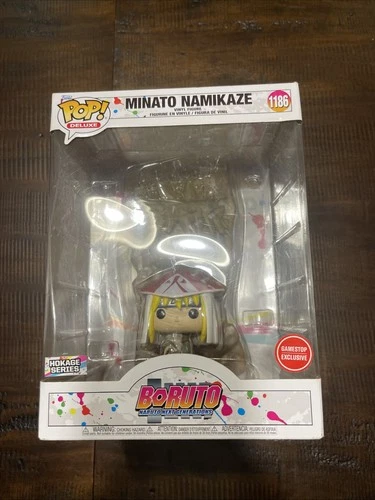 Funko Pop! Deluxe Naruto, Boruto, Minato, Namikaze #1186 GameStop Exclusive