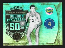 2010-11 Panini Gold Standard Golden Anniversary #14 Dolph Schayes 093/299