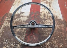 Used Original 1962 Chevrolet Impala 2 Tone Steering Wheel 62 Chevy White Black Used Original 1962 Chevrolet Impala 2 Tone Steering Wheel 62 Chevy White Black
