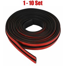 3M/10FT Rubber Windshield Front 1-10Rear Seal Strip Panel Sealed Moulding Trim