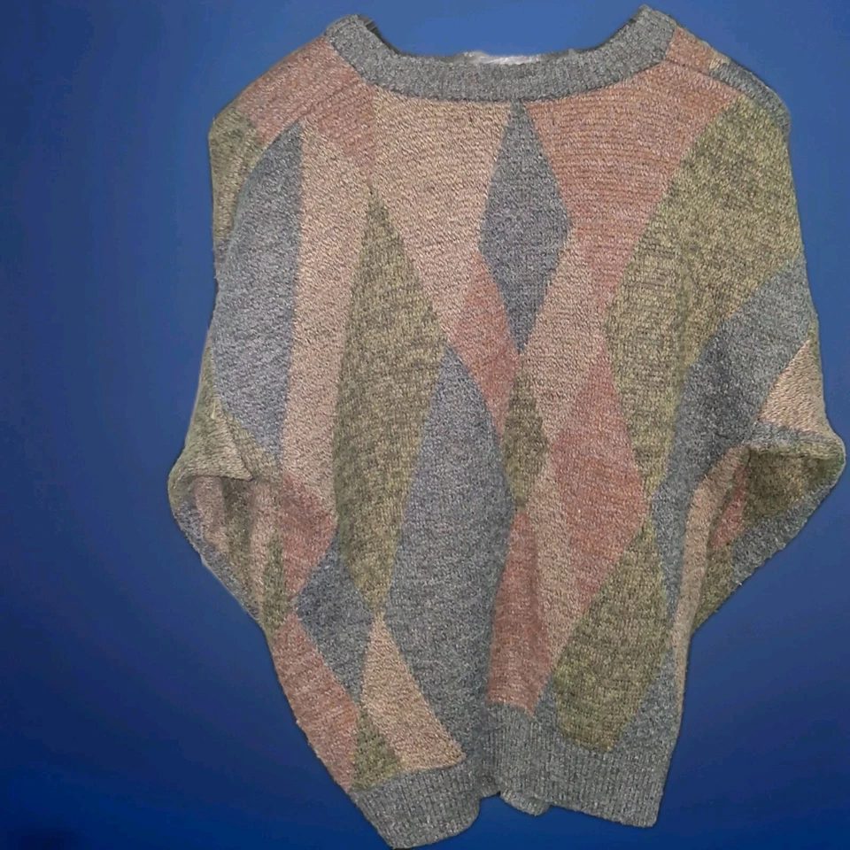 Suéter Pullover Geoffrey Beene Para Hombre Mediano 100% Acrílico De Colección  Foto 3 de 4