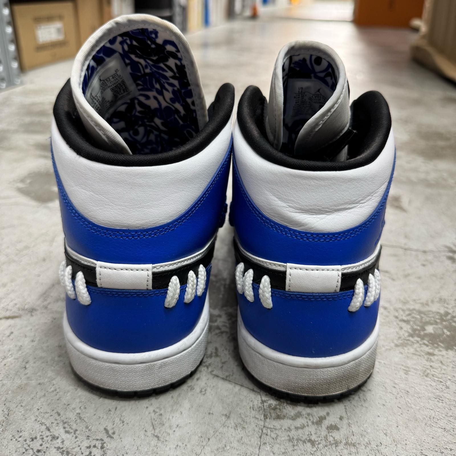 NIKE JORDAN 1 MID SE Air Jordan 1 Sneakers CV0152-401 blue 29cm （9120M） thumbnail 4