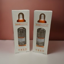 Global Beauty Care Vitamin C Serum 2 Pack Brightening Face Serum NEW Skincare