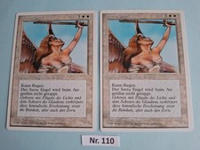 2x Serra Angel - DE - Near Mint - (1995) 4. Edition -  Magic MTG
