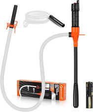 3.0 GPM Portable Fuel Transfer Pump -Easy to Use Hand Fuel Pump, Battery Powered