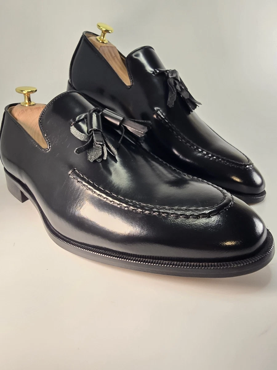 mens black tassel loafers products for sale | eBay