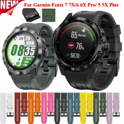 Quick Fit Band Strap For Garmin Fenix 8 E 7 7X 6 6X Pro 5 5X Plus 3 HR 955 945