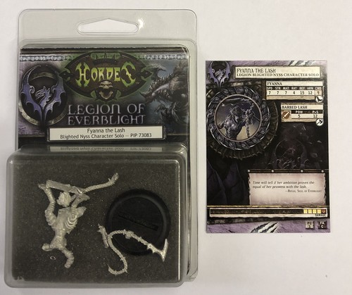 Warmachine Fyanna the Lash Blighted Nyss Solo PIP 73083 Metal - Imagen 1 de 3