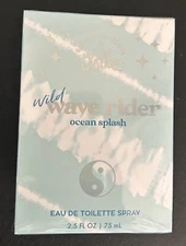 Beautiful Glow Justice Eau De Toilette Spray Wild Wave Rider Ocean Splash 2.5oz