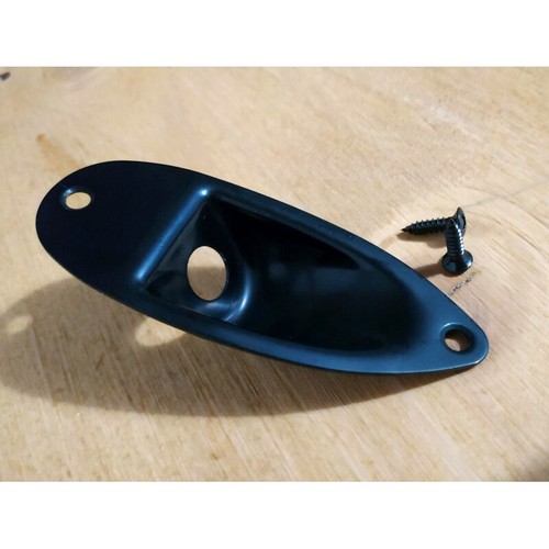 Cuvette Jack Black pour Stratocaster + 2 vis - Picture 2 of 3