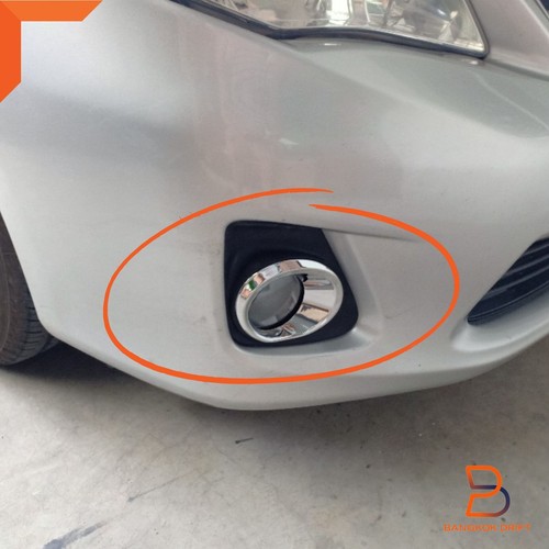 Lámpara antiniebla luz puntual para TOYOTA COROLLA SEDÁN FACELIFT E140 10-13 cubierta cromada - Imagen 4 de 10