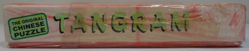 REMOUNDO GREEK VTG 80's TANGRAM THE ORIGINAL CHINESE PUZZLE BOARD GAME SEALED - Picture 8 of 11