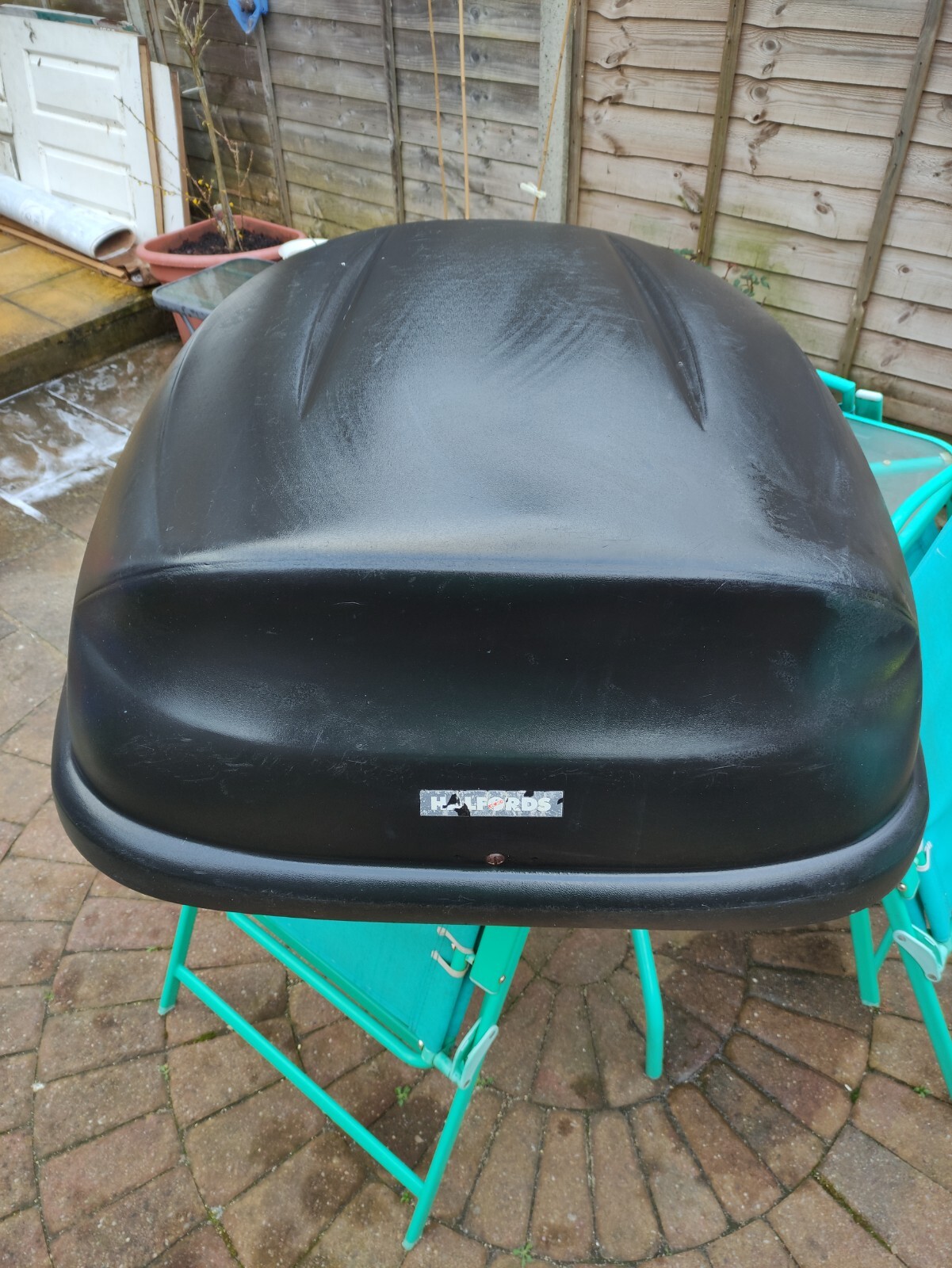 halfords car roof box used eBay