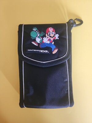 NINTENDO DS Switch N Carry Soft Black Carrying Case Mario & Yoshi | eBay